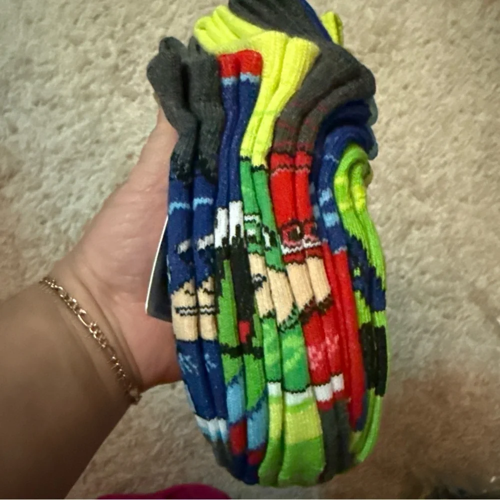 PJ Masks boys' socks size 10-4 multicolor